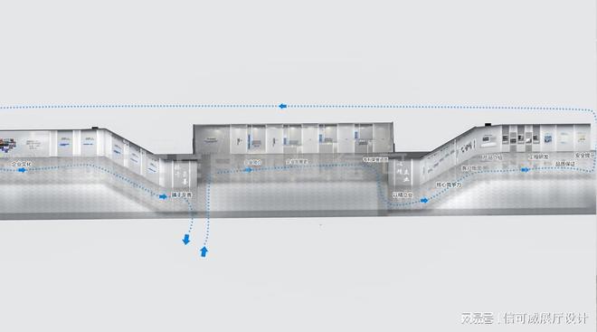 公司展厅设计服务商公司方案凯发首页登录展厅设计搭建(图2)